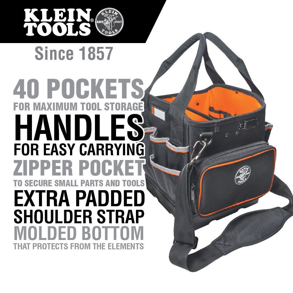 Klein Tools Tradesman Pro 10″ Tote - Flockneti