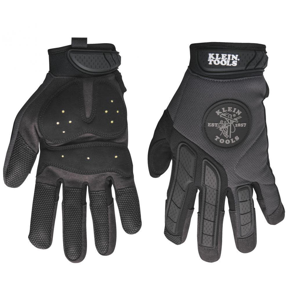 Klein Tools Journeyman Grip Gloves Size M - Flockneti
