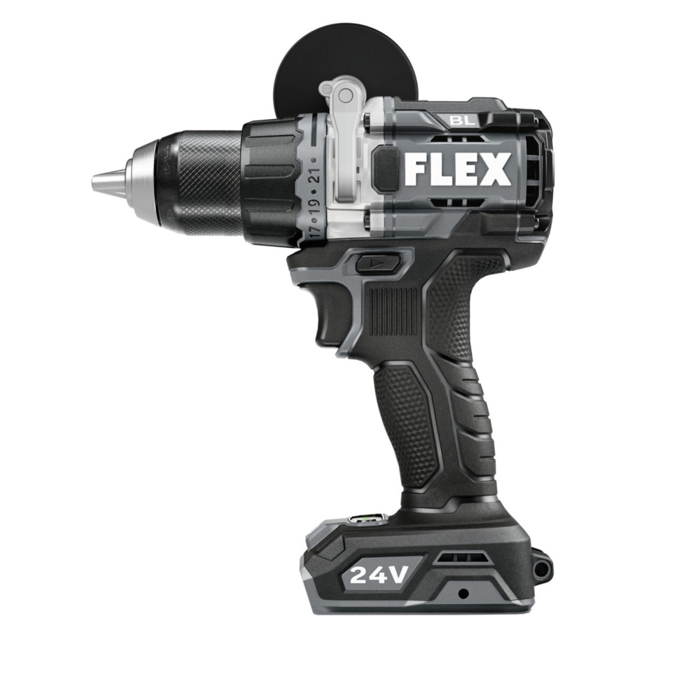 FLEX 24V 1/2″ 2 Speed Drill Driver With Turbo Mode Bare Tool - Flockneti