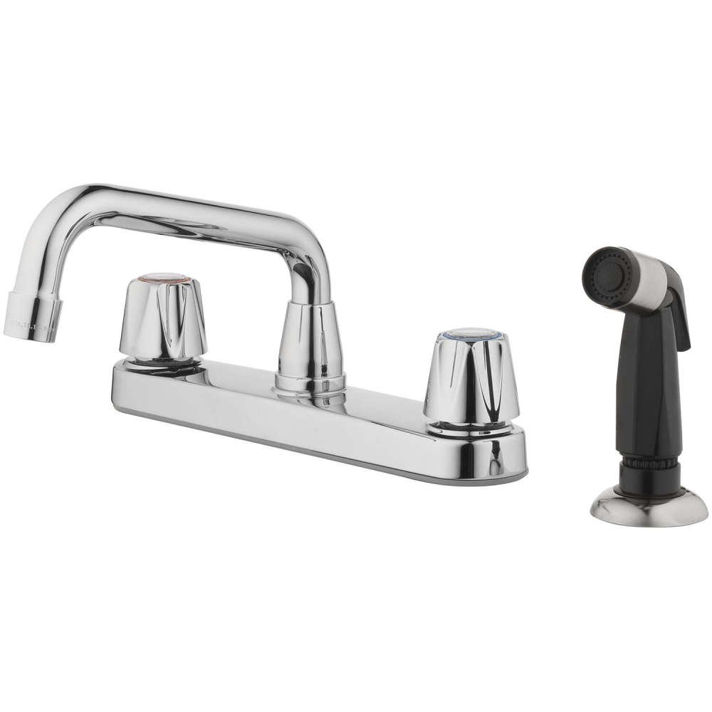 Oakbrook Kitchen Faucet Chrome Two Handle - Flockneti