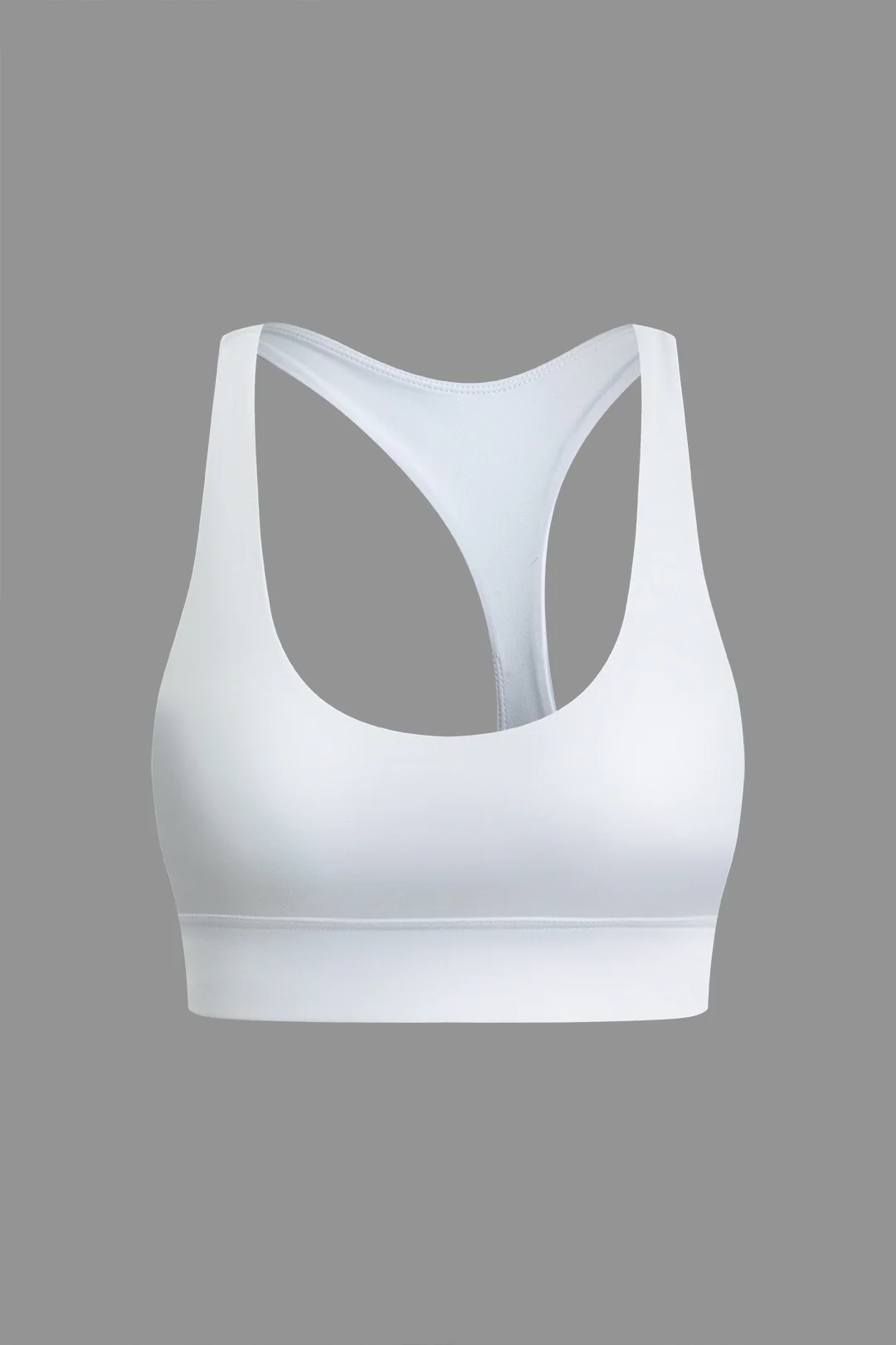 Asymmetrical Backless Sports Bra - Flockneti