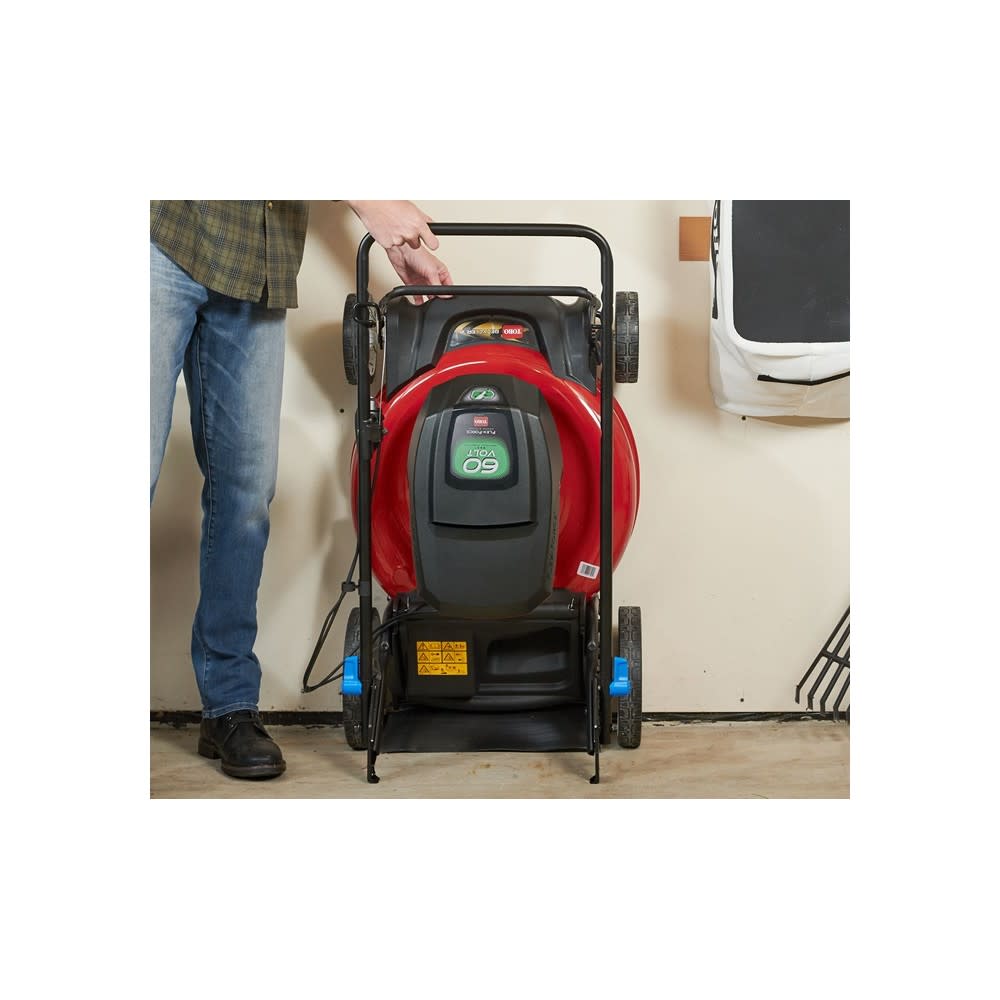 Toro 60V Flex Force SMARTSTOW Self Propel Lawn Mower Bare Tool 21″ - Flockneti