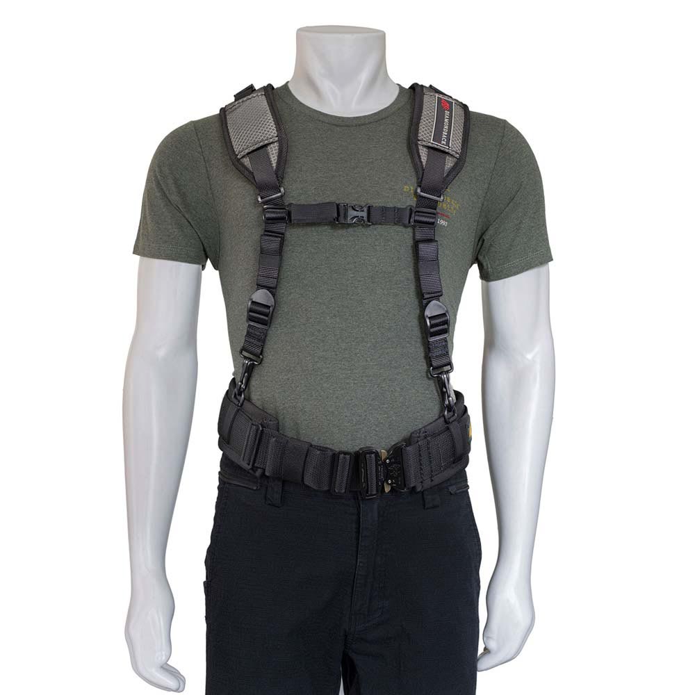 Diamondback Toolbelts Silver Deluxe Suspender - Flockneti