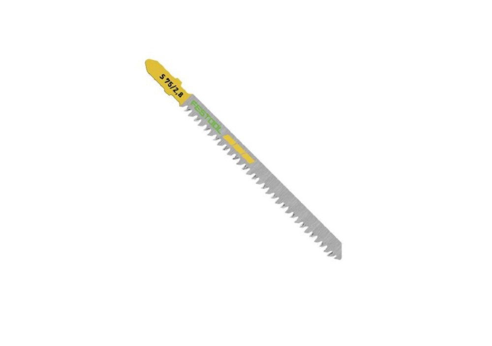 Festool Jigsaw blade S 75/2.8 Straight Cut – Pack of 5 - Flockneti