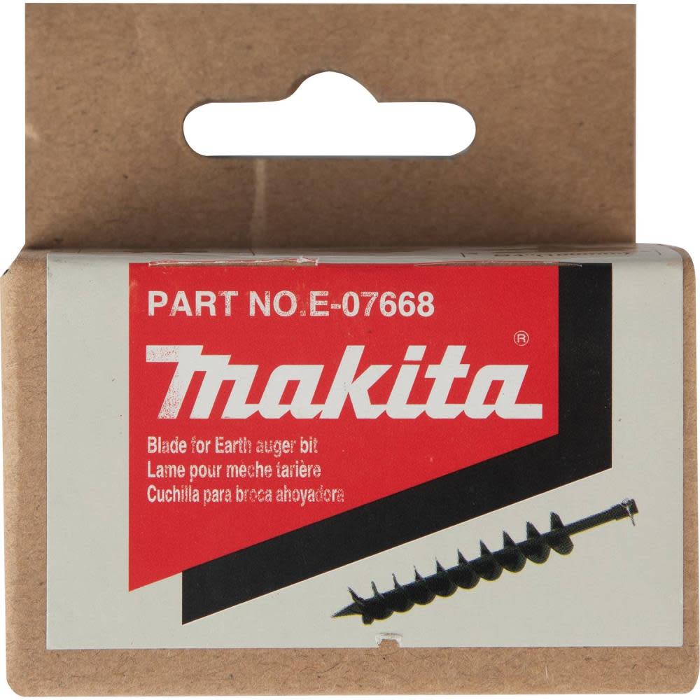 Makita Earth Auger Drill Bit Blade Set 4″ - Flockneti