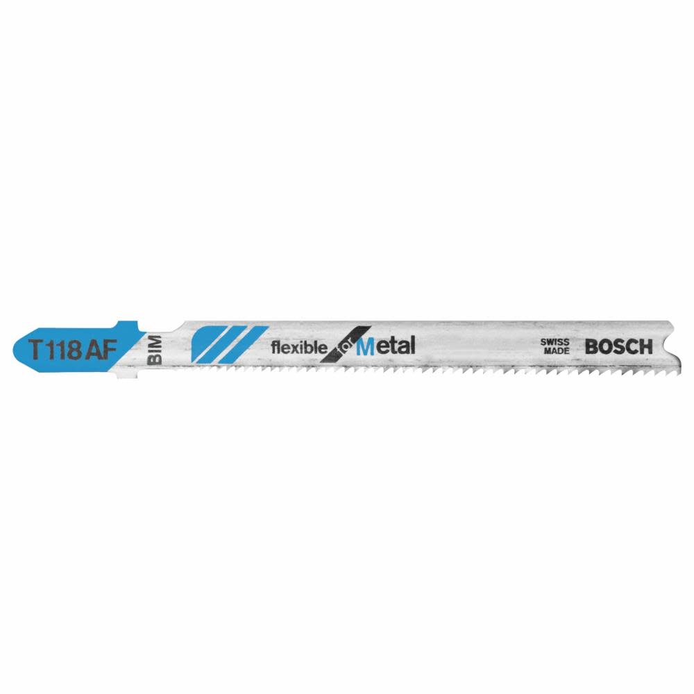 Bosch 100 pc. 3-5/8 In. 17-24 TPI Flexible for Metal T-Shank Jig Saw Blades - Flockneti