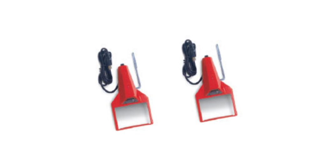 Baldor-Reliance Lighted Eyedshields with On/Off Switch – Red - Flockneti