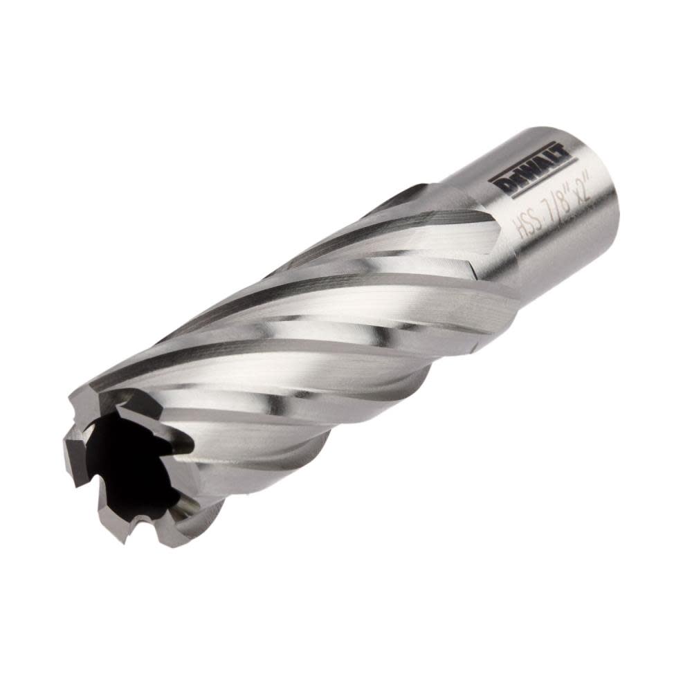 DEWALT Annular Cutter 7/8″ X 2″ HSS 3/4″ Weldon - Flockneti