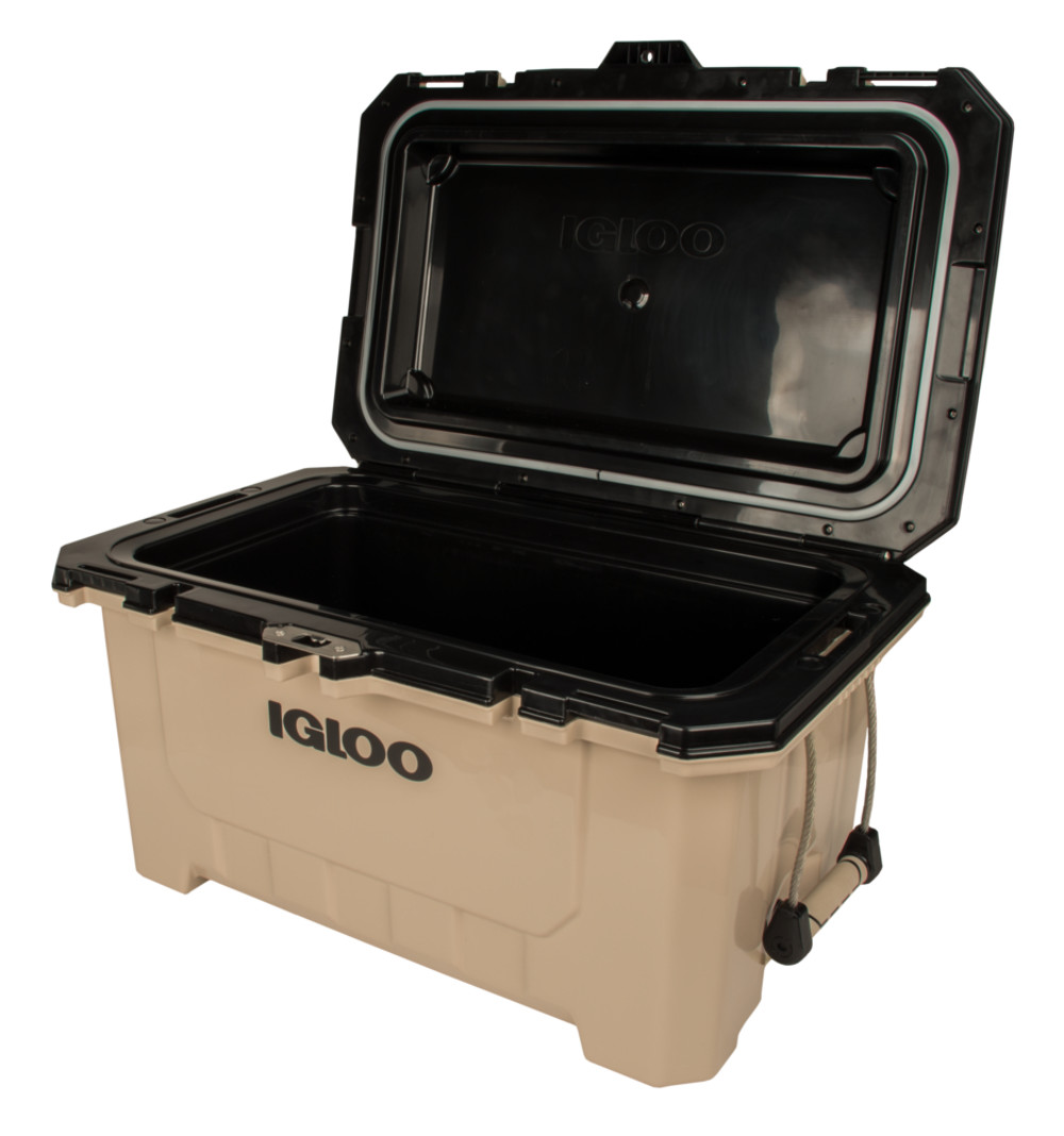 Igloo IMX Cooler River Bottom Tan/Black 70qt - Flockneti