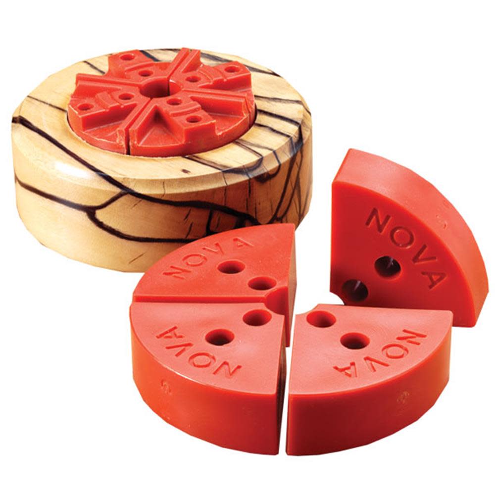 Nova Soft Chuck Accessory Jaw Set - Flockneti