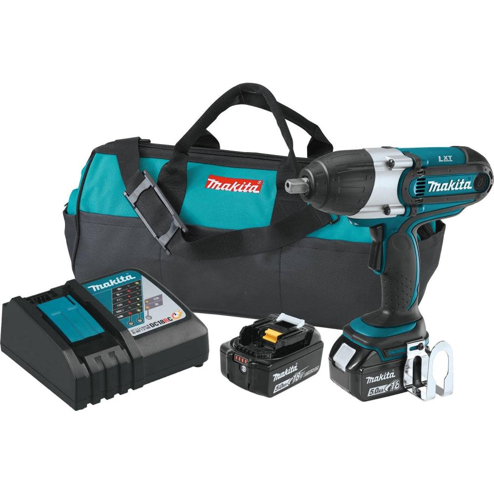 Makita 18V LXT 1/2″ Sq Drive Impact Wrench Kit - Flockneti