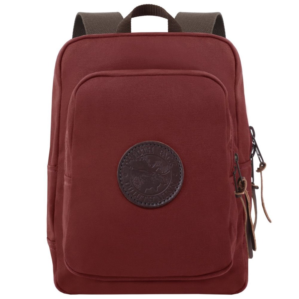 Duluth Pack 9 Liter Capacity Burgundy Small Standard Backpack - Flockneti