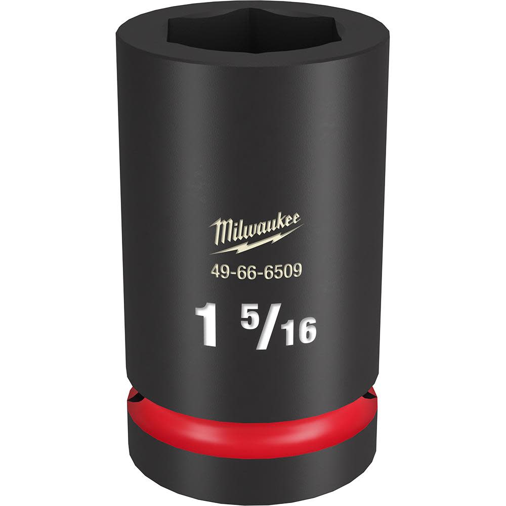 Milwaukee SHOCKWAVE Impact Duty Socket 1″ Drive 1-5/16″ Deep 6 Point - Flockneti
