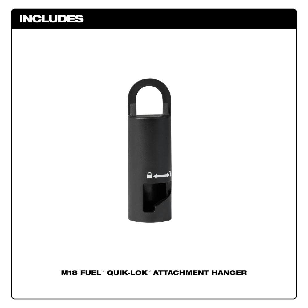 Milwaukee M18 FUEL QUIK-LOK Attachment Hanger - Flockneti