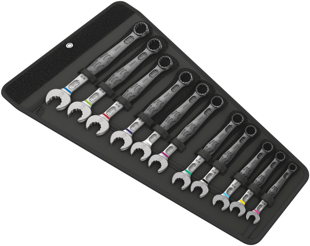 Wera Tools 6003 Joker 11 Metric 1 Combination Wrench Set 11pc - Flockneti