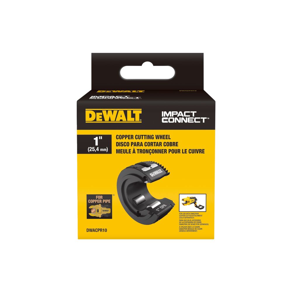 DEWALT Impact Connect 1″ Copper Cutter Wheel - Flockneti