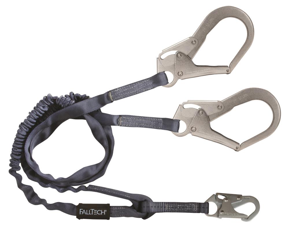 Falltech Internal 6Ft Y-Leg Shock Absorbing Lanyard - Flockneti