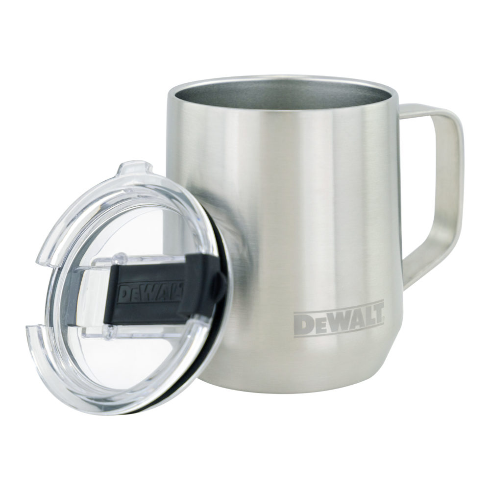 DEWALT Coffee Mug 14oz 18/8 Stainless Steel - Flockneti
