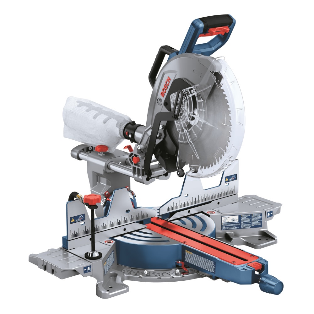 Bosch PROFACTOR 18V Surgeon 12″ Dual Bevel Slide Miter Saw Bare Tool - Flockneti