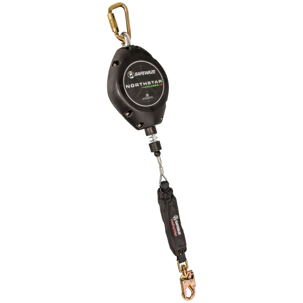 Safewaze Northstar Classic LE Cable Self Retracting Lifeline - Flockneti