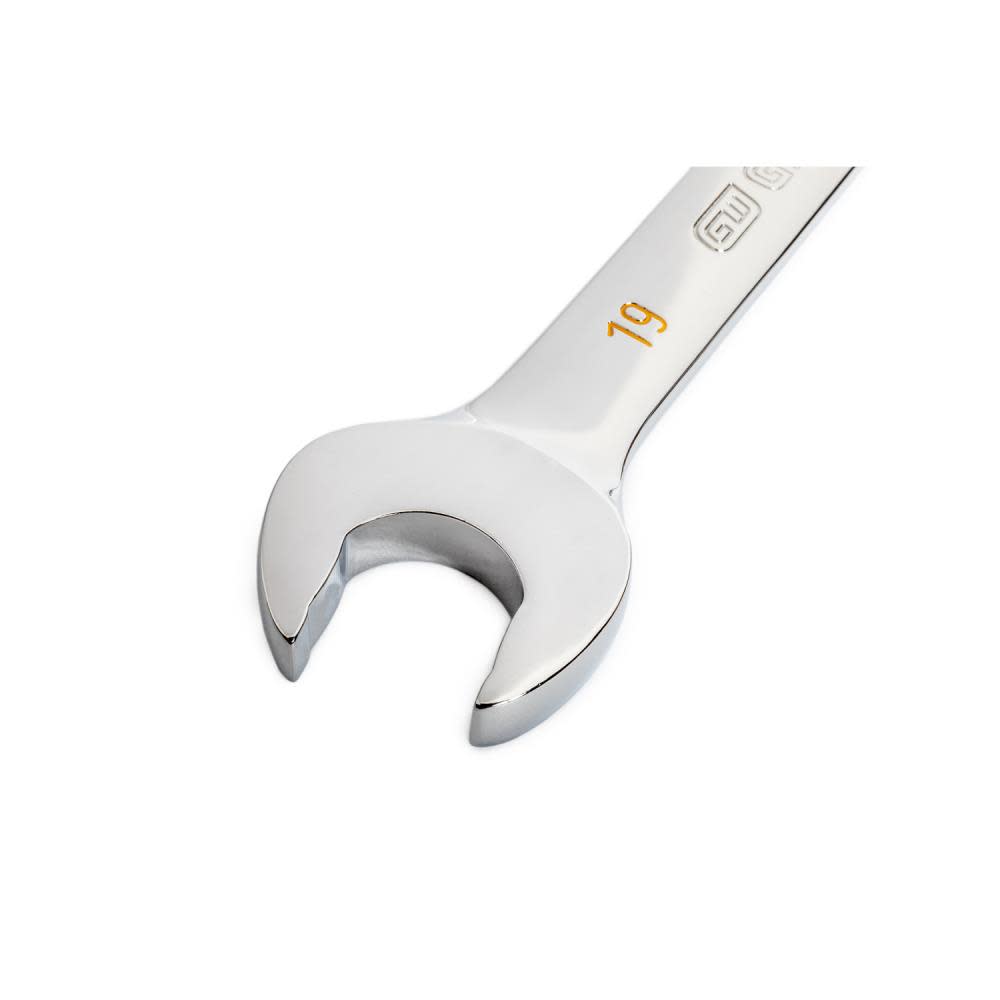 GEARWRENCH 15mm 90T 12 Point Flex Head Ratcheting Combination Wrench - Flockneti