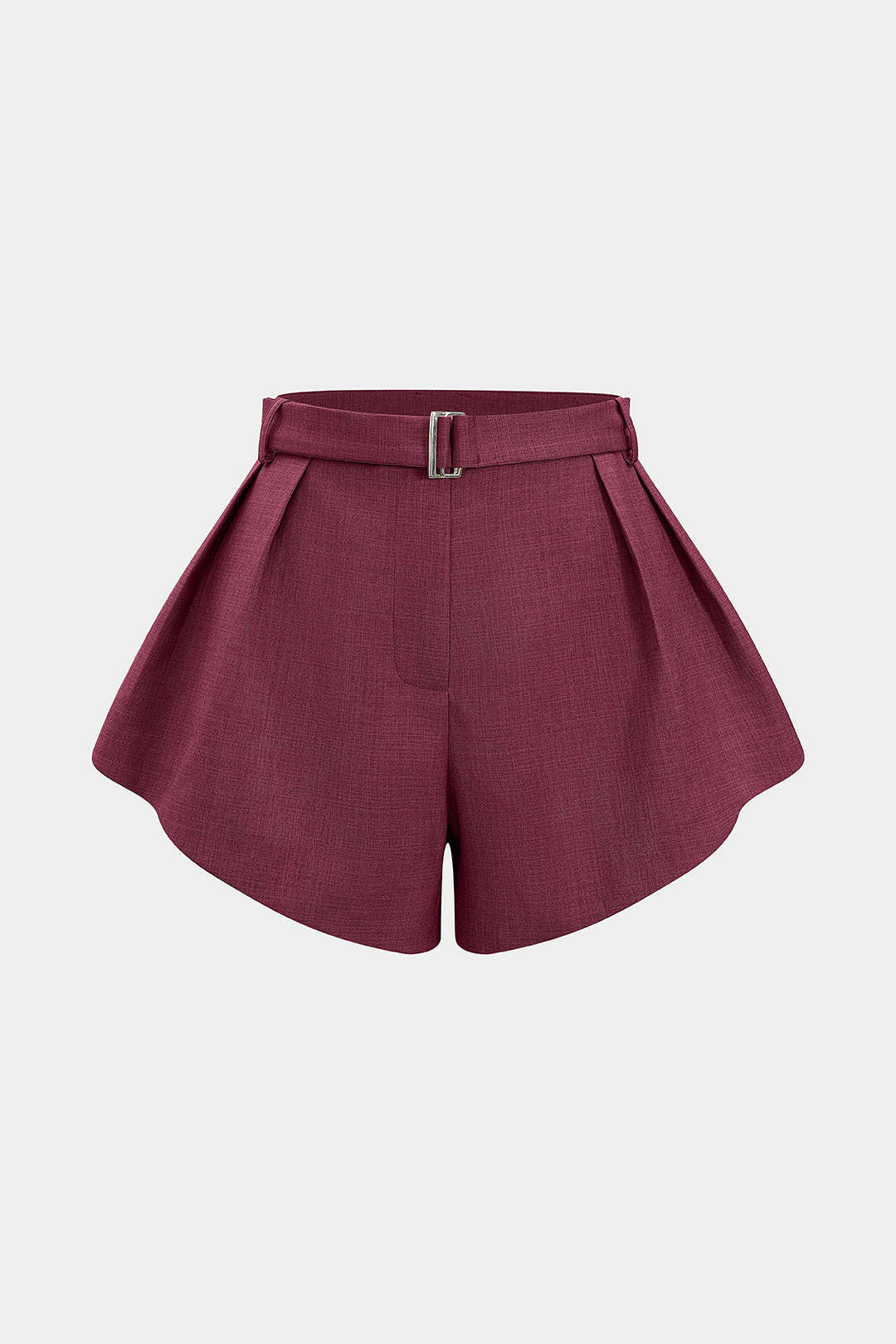 Solid Wide Leg Shorts - Flockneti
