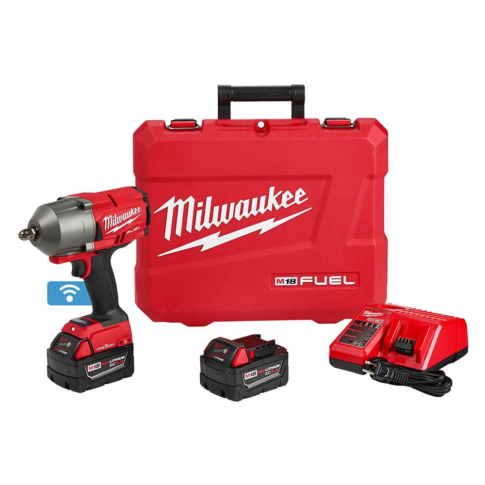 Milwaukee M18 FUEL with ONE-KEY High Torque Impact Wrench 1/2 in. Pin Detent Kit - Flockneti
