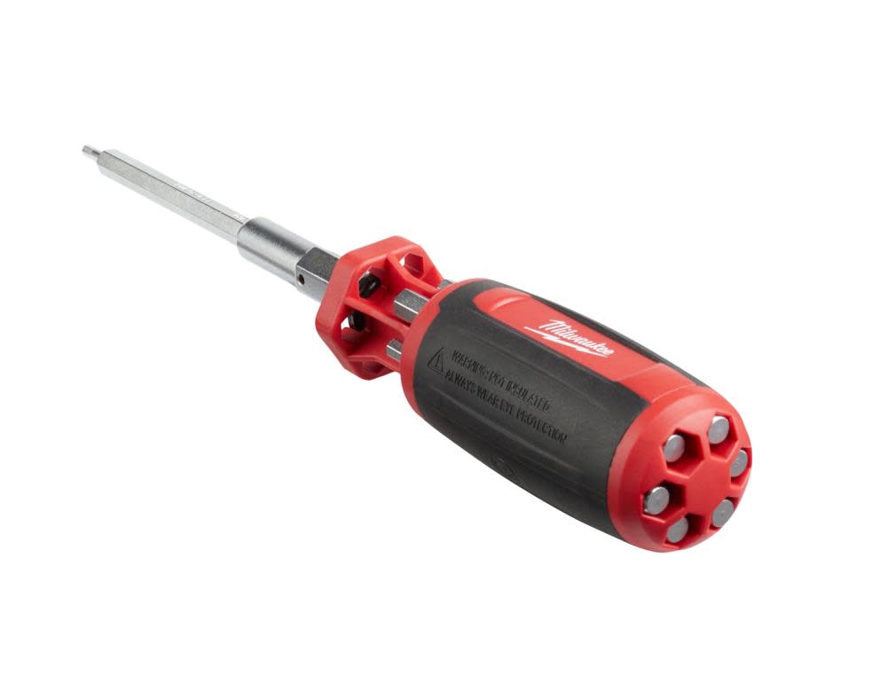 Milwaukee 9-in-1 SAE Hex/Key Drive Multi-Bit Driver - Flockneti