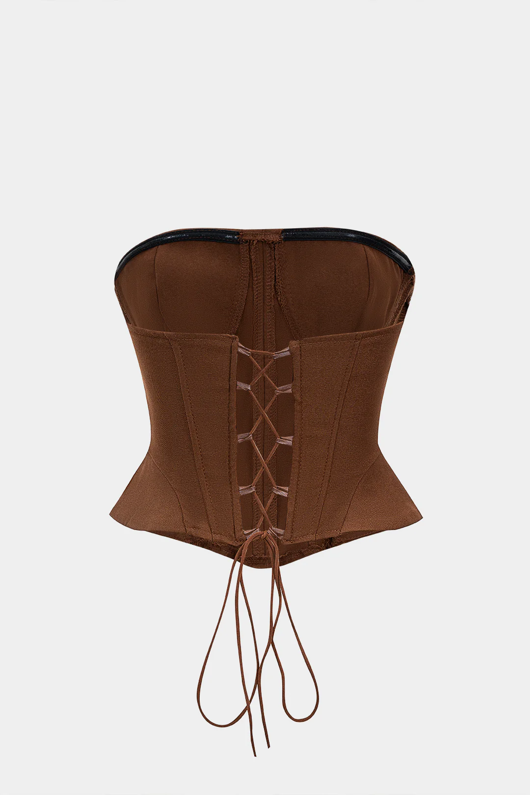Tie-Up Bustier Tube Top - Flockneti