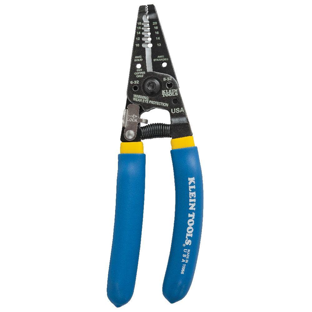 Klein Tools Kurve Wire Stripper/Cutter #10-18 Solid and #12-20 Stranded - Flockneti