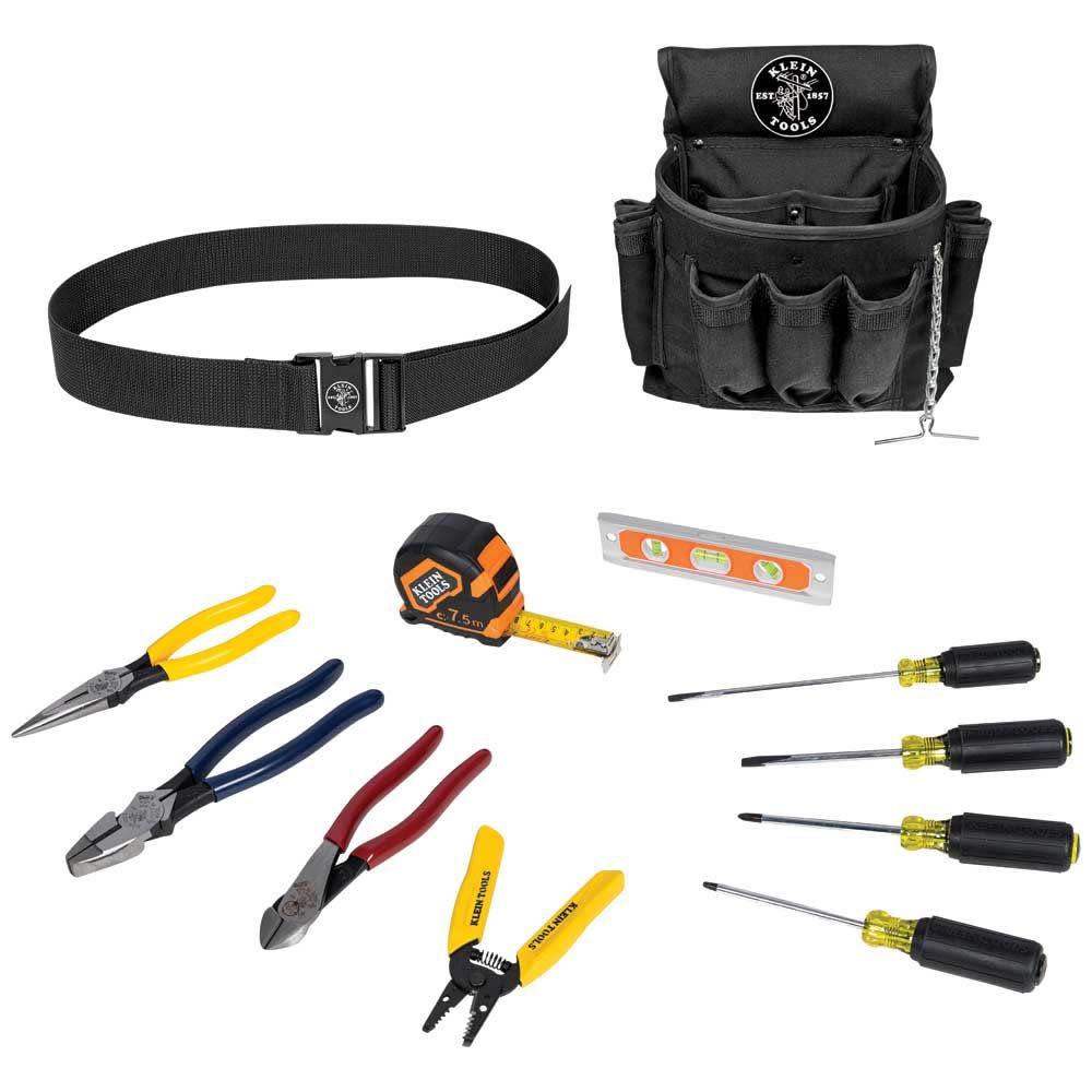 Klein Tools 12 Piece Electrician Tool Set - Flockneti
