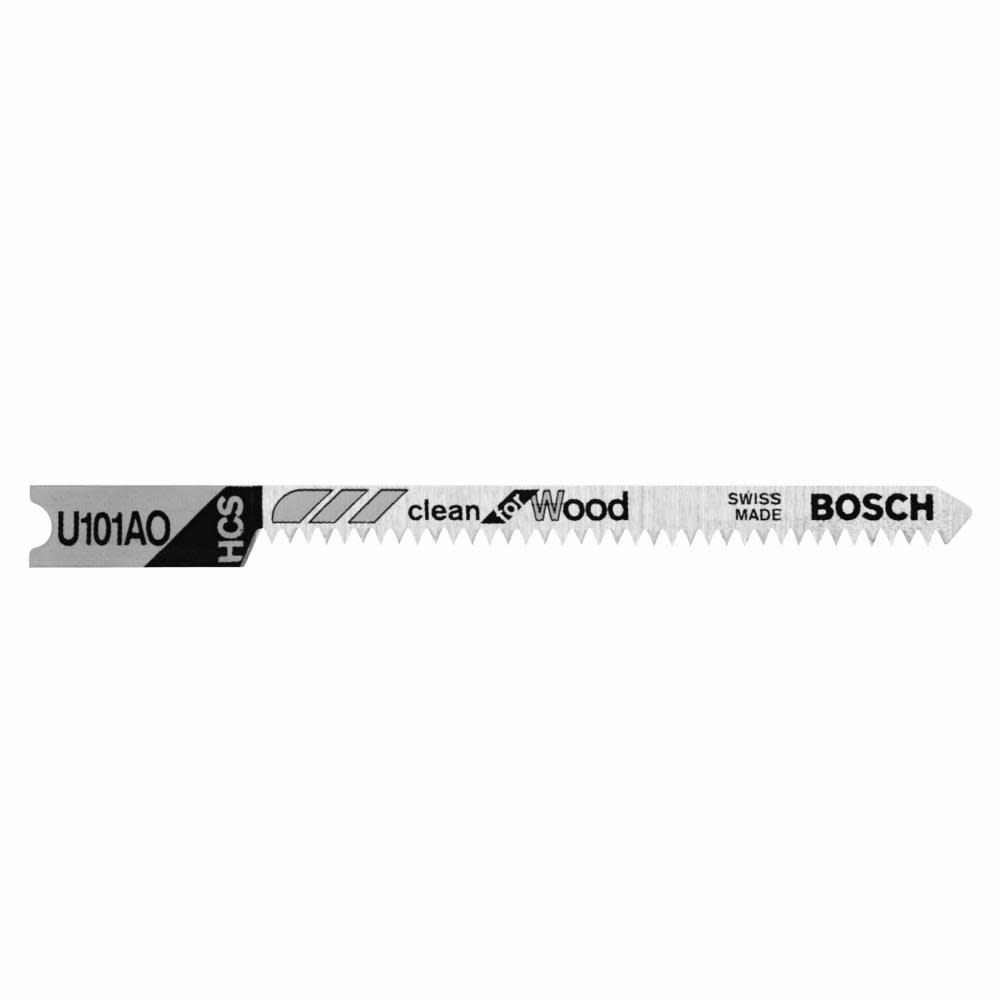 Bosch Jig Saw Blades 5pc 3 1/4″ 20 TPI Clean for Wood U shank - Flockneti