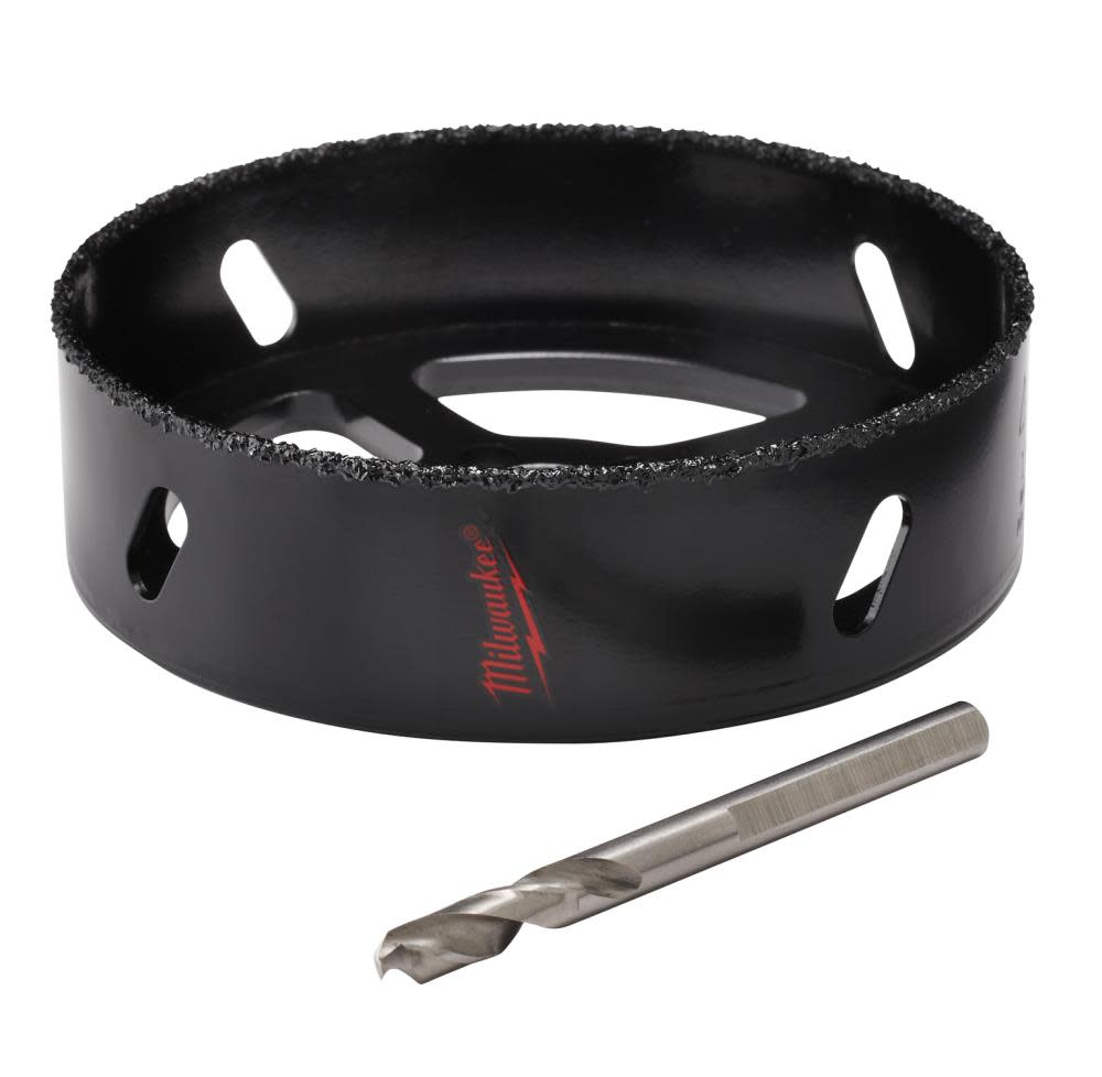 Milwaukee 4-3/8 in. Recessed Light Hole Saw - Flockneti