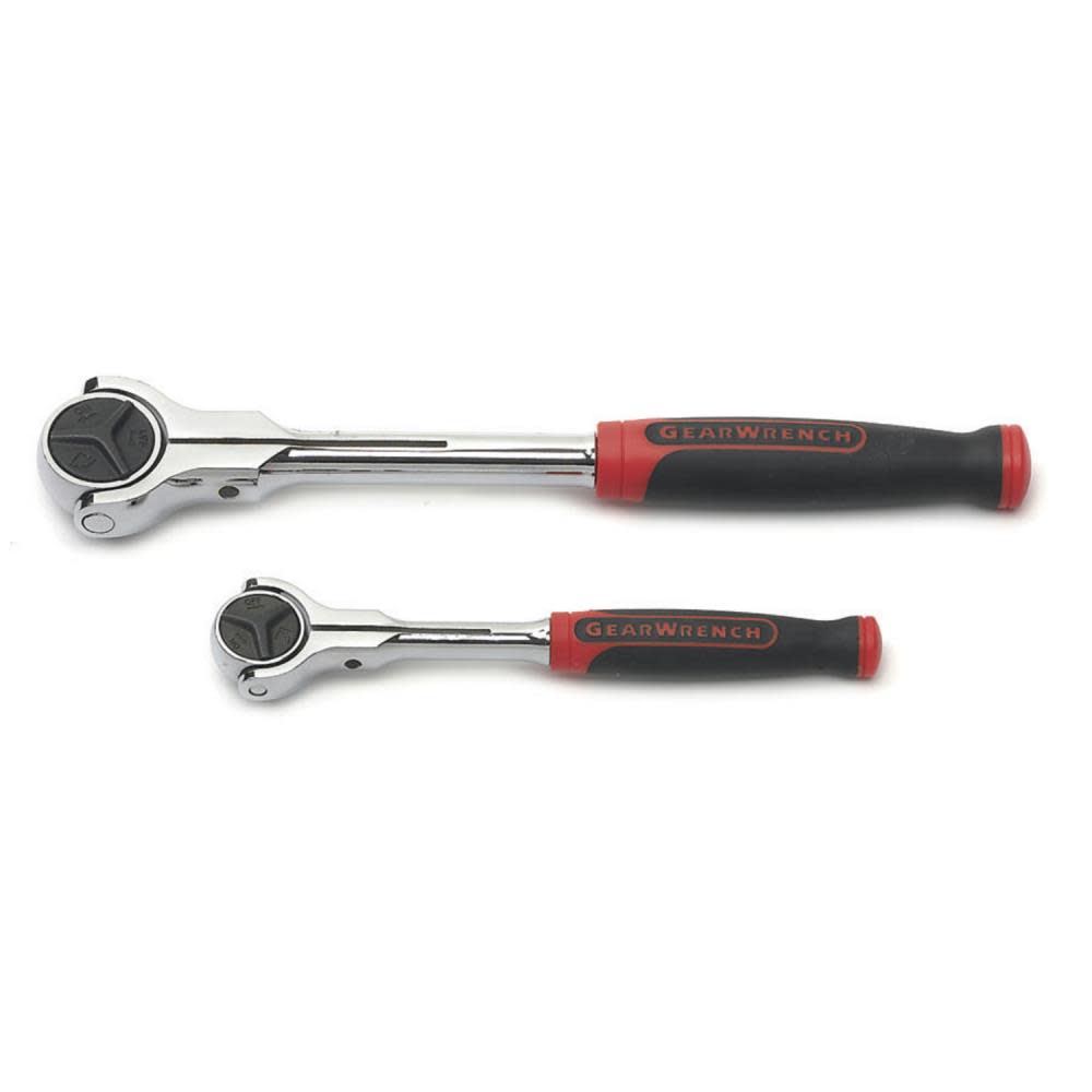 GEARWRENCH Roto Ratchet Set 2 Pc. 1/4 In. & 3/8 In. Drive - Flockneti