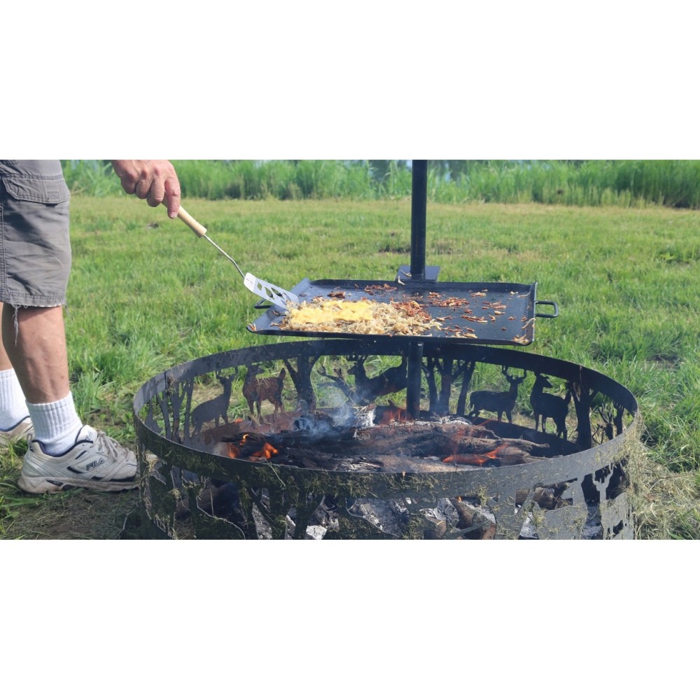 Cancooker Black GameMaker Gravity Grill Griddle - Flockneti