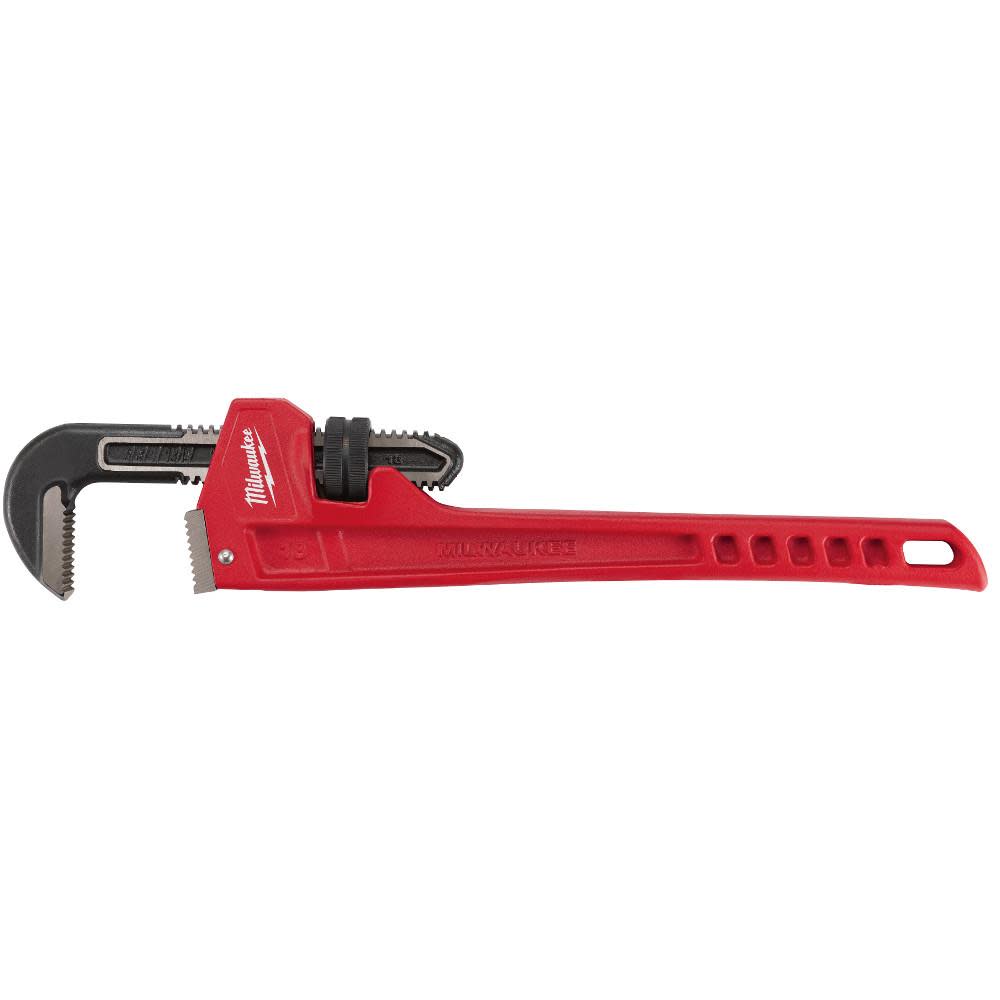 Milwaukee 18 in. Steel Pipe Wrench - Flockneti