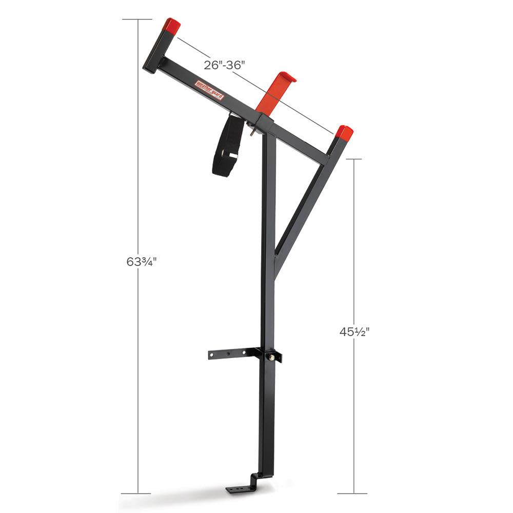 Weather Guard WEEKENDER Angled Truck Ladder Rack - Flockneti