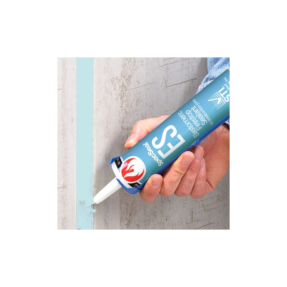 Specified Technologies Inc Technologies SpecSeal Red Elastomeric Firestop Sealant - Flockneti