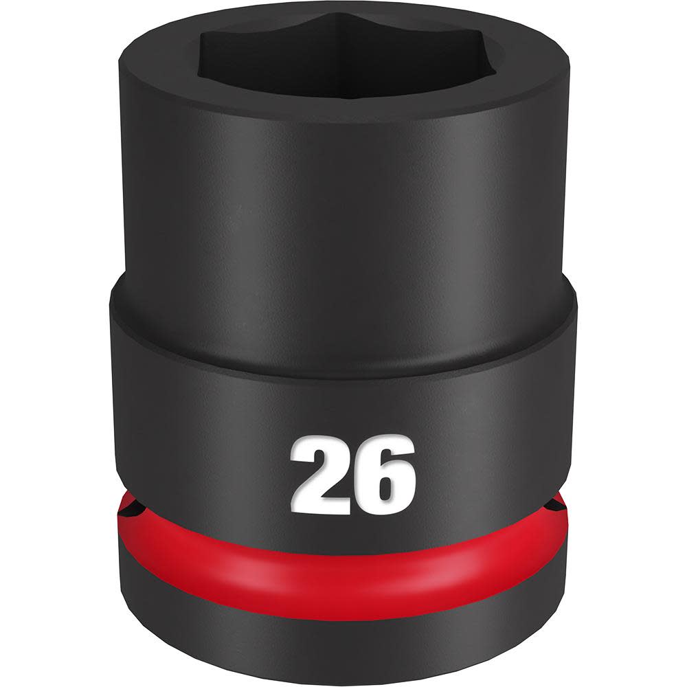 Milwaukee Impact Socket 3/4″ Drive 26mm Standard 6 Point - Flockneti
