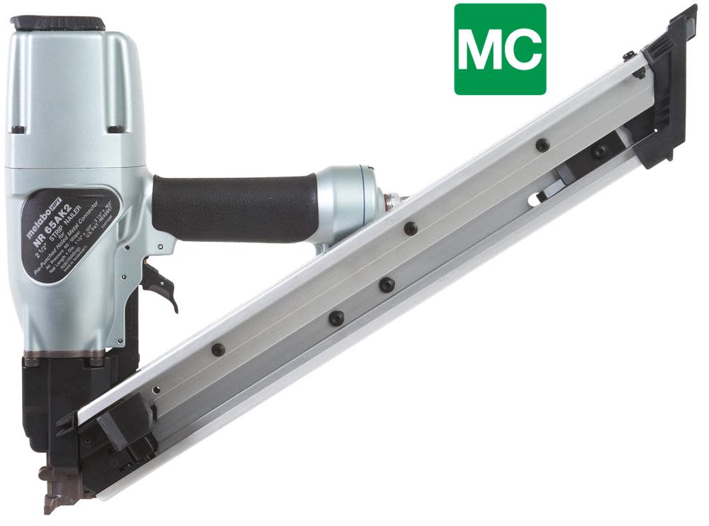 Metabo HPT 2-1/2 In. Strap-Tite Fastening System Strip Nailer - Flockneti