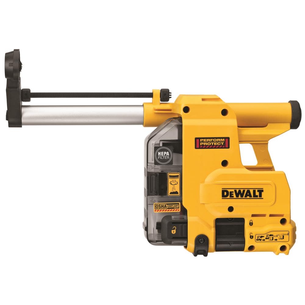 DEWALT Table 1 Compliant SDS Plus Dust Extractor for DCH293/D25333 - Flockneti