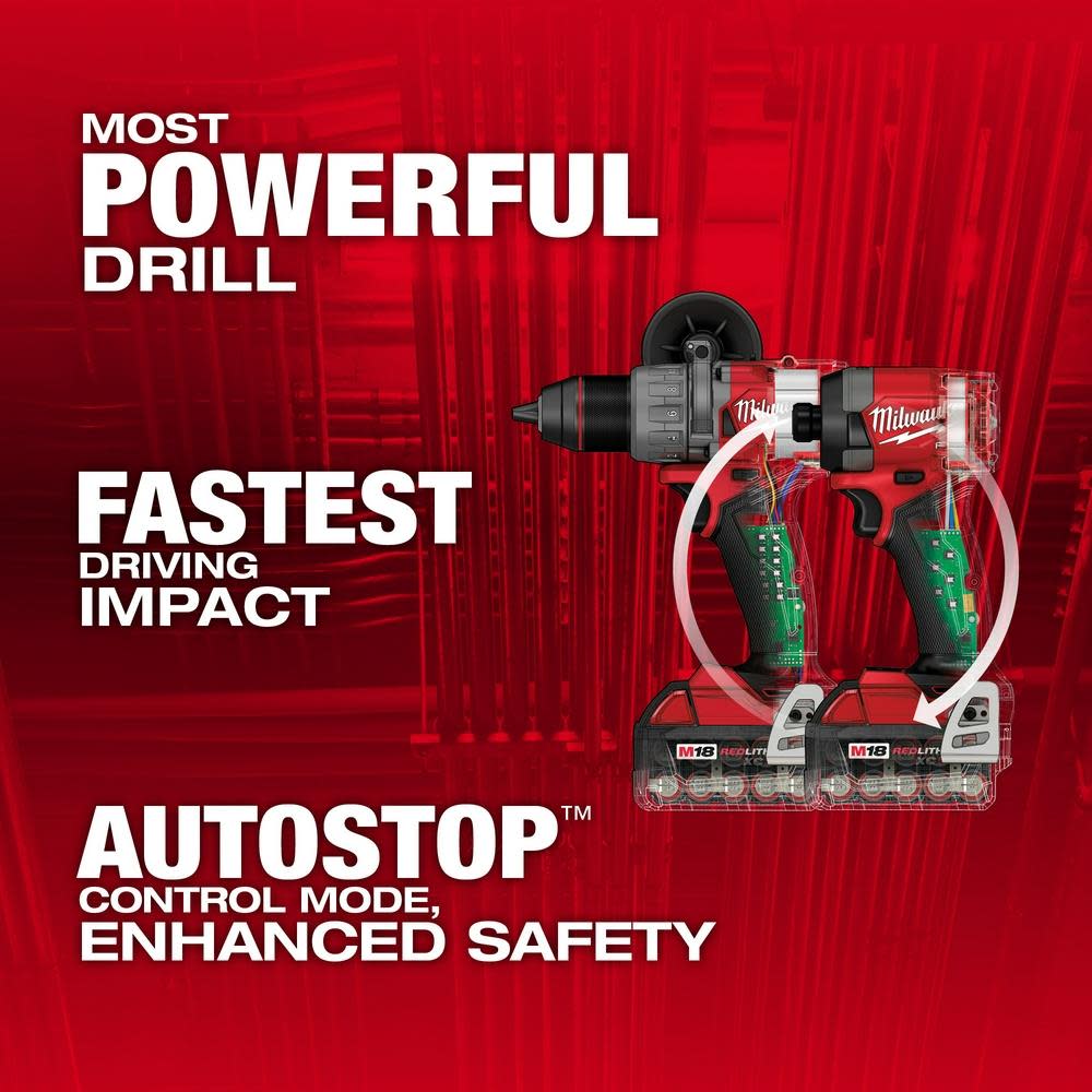 Milwaukee M18 FUEL 2 Tool Combo Kit - Flockneti