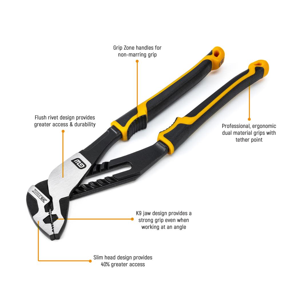 GEARWRENCH Pitbull Dual Material Mixed Plier 6 Piece Set - Flockneti