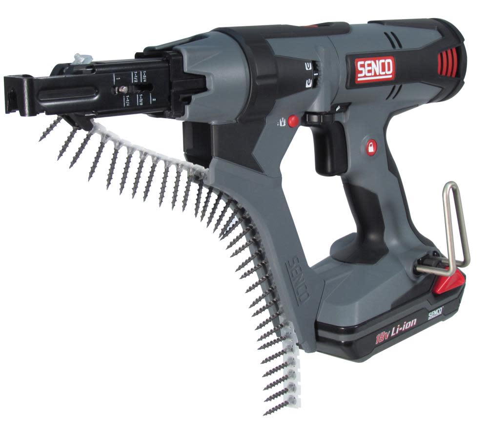 Senco DS215-18V Cordless auto-feed screw system Kit - Flockneti