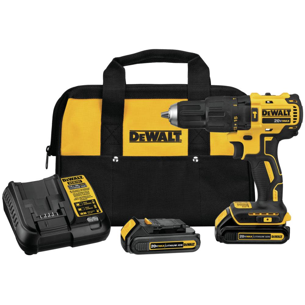 DEWALT 20V MAX Compact Brushless Hammer Drill - Flockneti