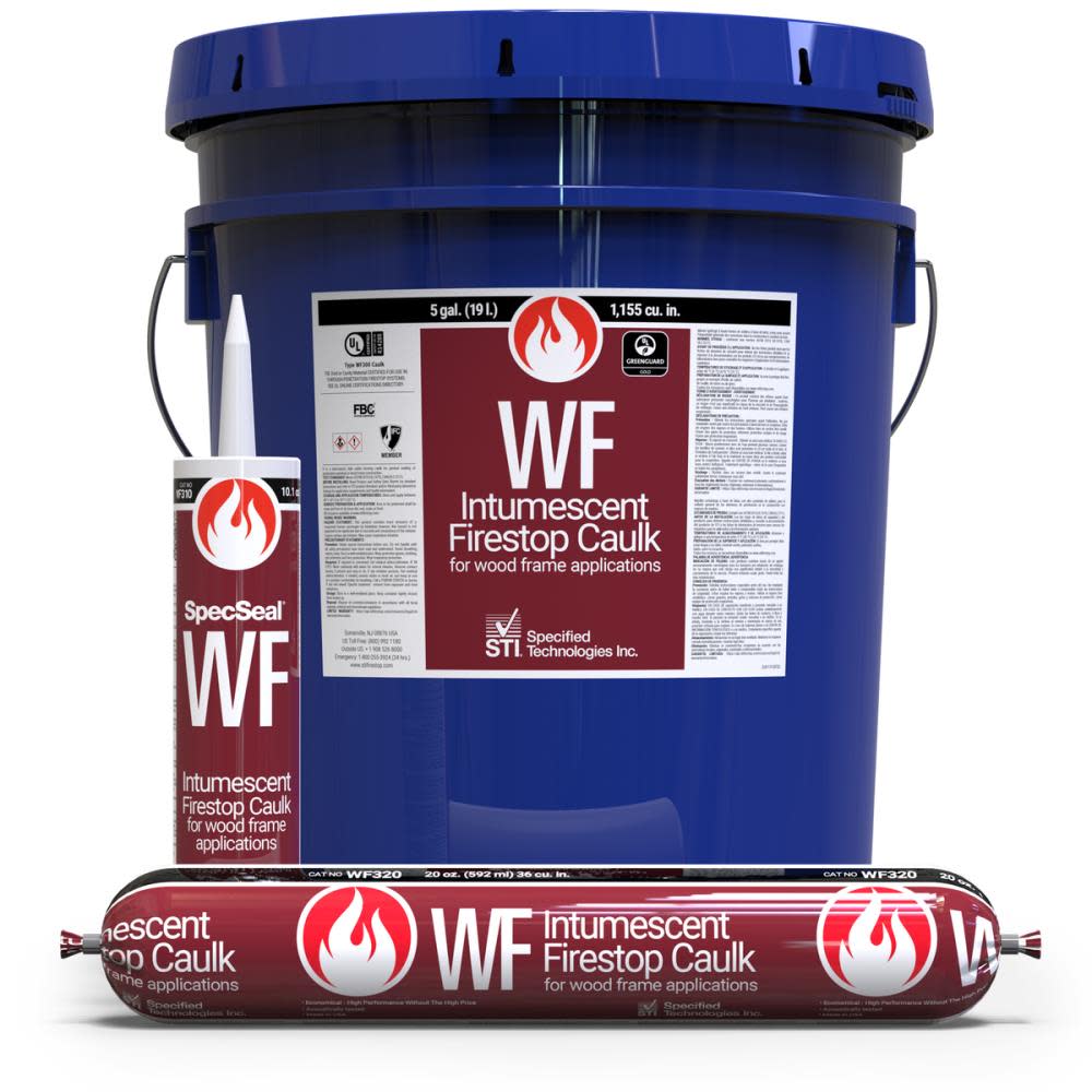 Specified Technologies Inc SpecSeal WF300 Intumescent Firestop Caulk 5 Gallon - Flockneti