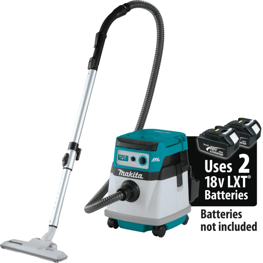 Makita Wet/Dry Dust Extractor/Vacuum 18V X2 36V LXT 4 Gallon Bare Tool - Flockneti