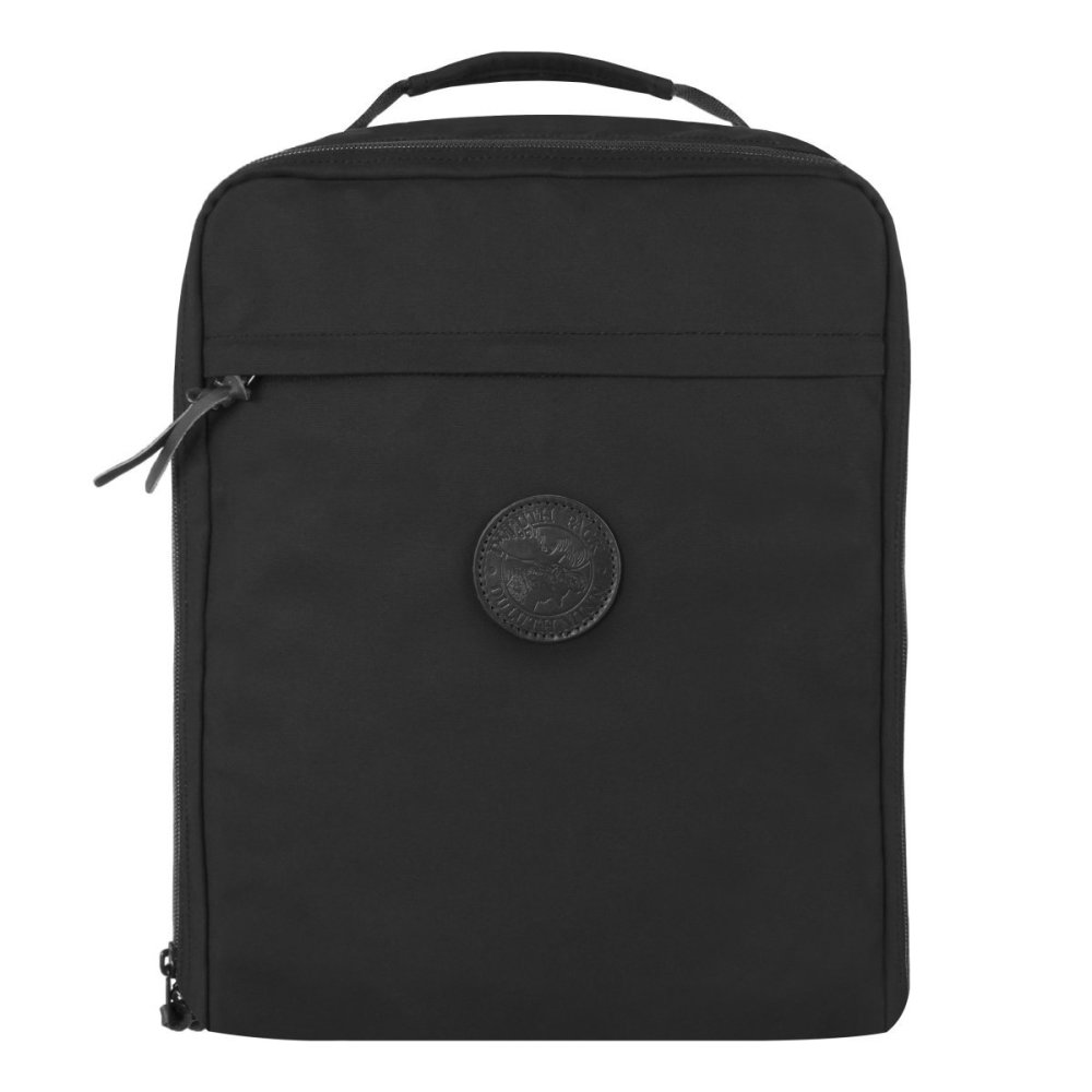 Duluth Pack 39 Liter Capacity Black Duffel Pack Jet-Setter - Flockneti
