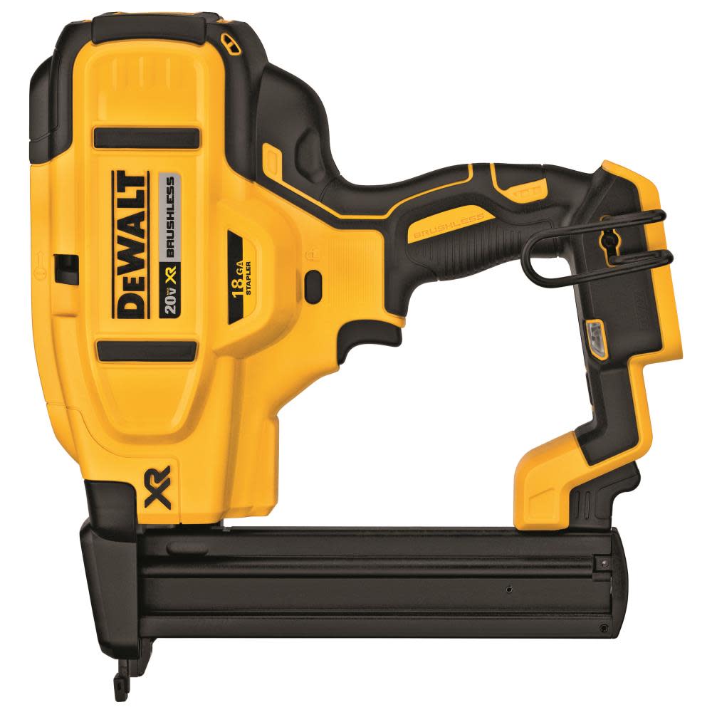 DEWALT 20 V MAX* XR 18 Gauge Narrow Crown Stapler – Tool Only - Flockneti