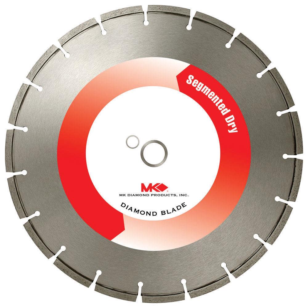 M K Diamond MK-404D 14In Supreme Greade Diamond Blade for Concrete & Masonry - Flockneti